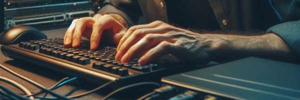 Guy setting up Wireguard VPN