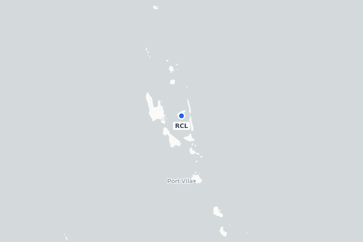 Map showing the location of Redcliffe Airport