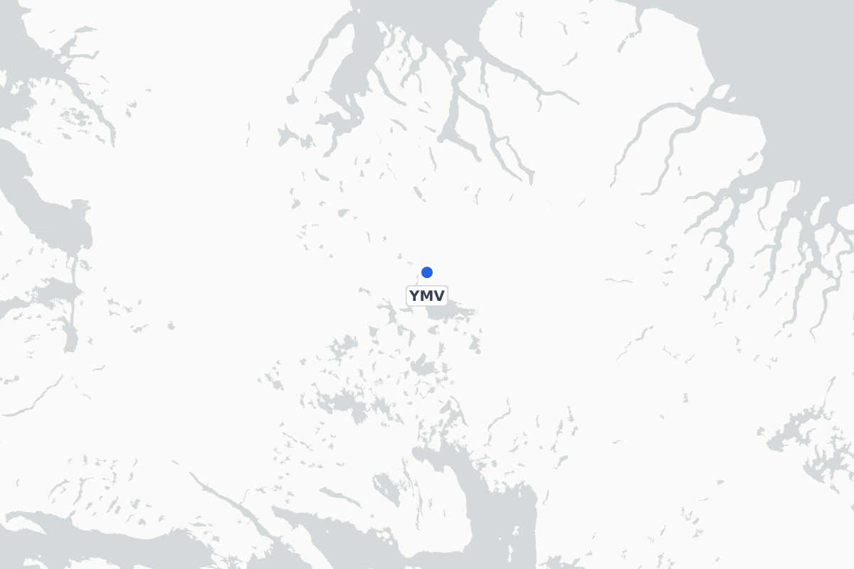 Map showing the location of Mary River Aerodrome